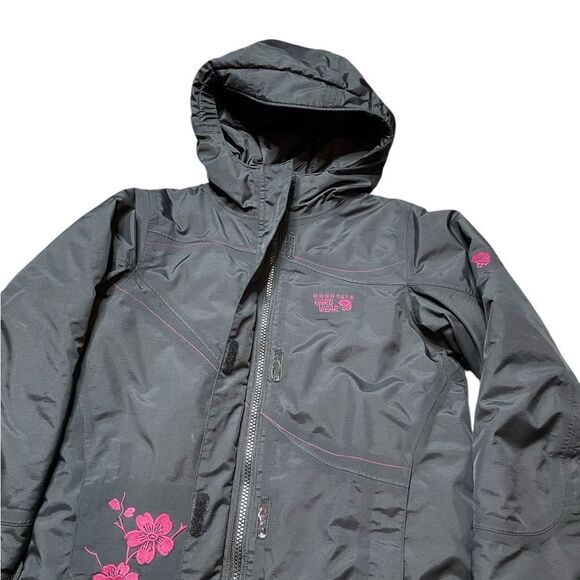 MOUNTAIN HARDWEAR Winter Jacket Black Size Medium Youth - Picture 4 of 10